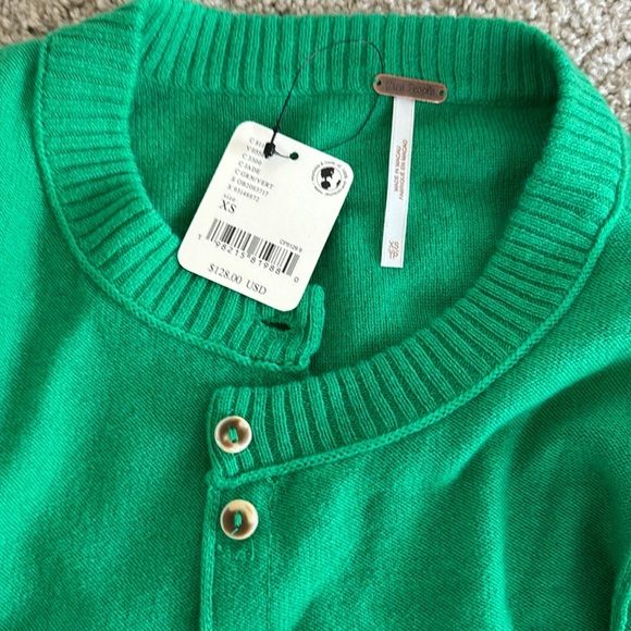 NWT Free people Nocturnal solid Cardi - Picture 11 of 11